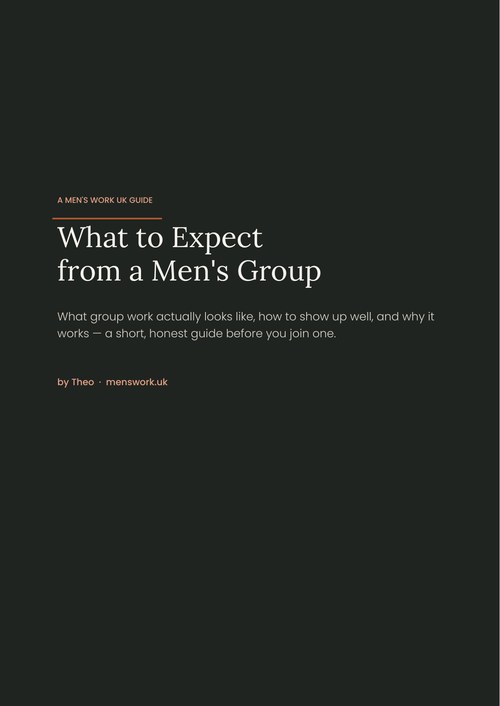 What to Expect from a Men's Group — guide cover
